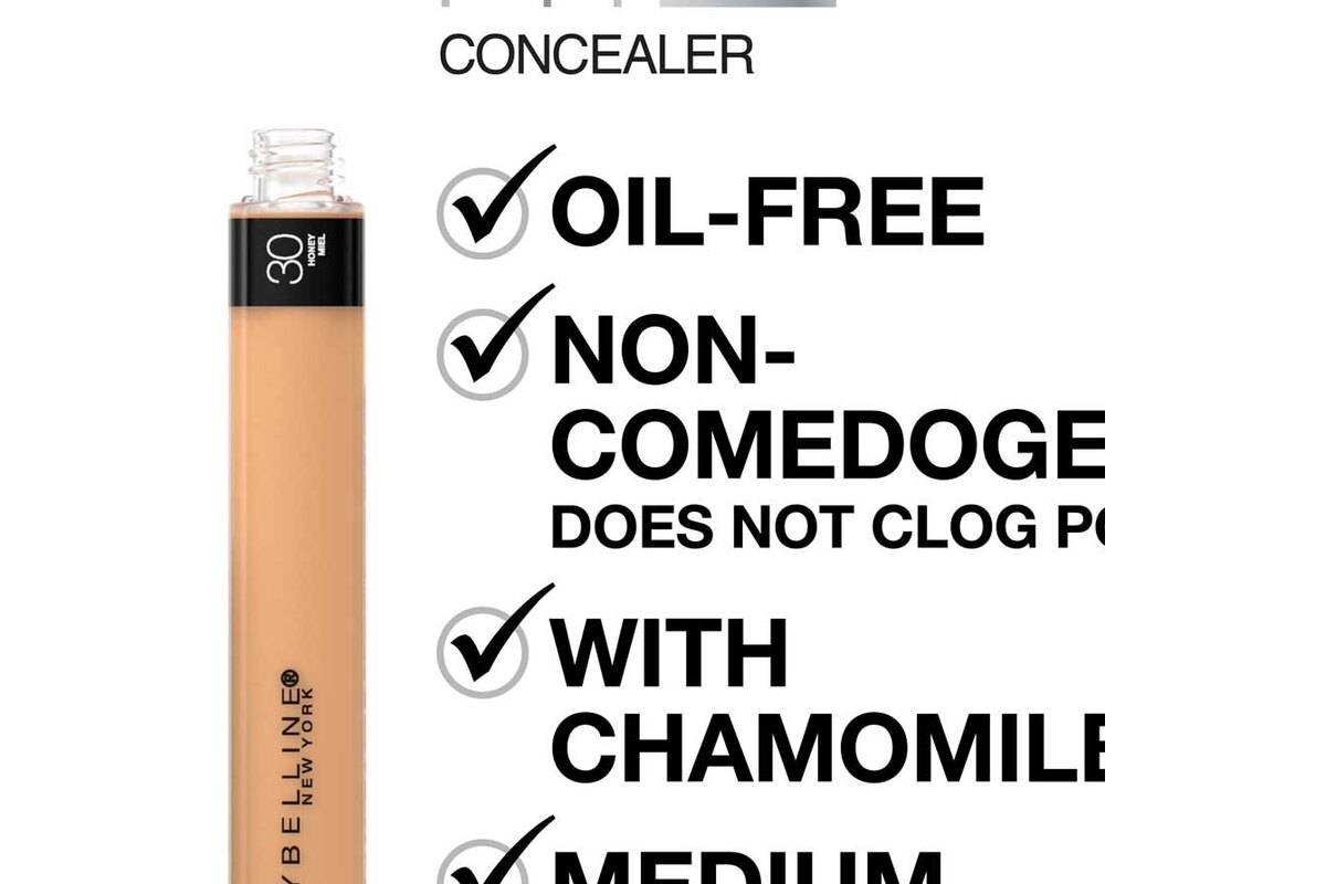Maybelline Fit Me Concealer - manufacturer product image (Look at the Evidence of Use)
