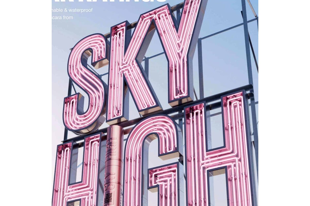 Maybelline Sky High Washable Mascara - manufacturer product image (Where Mid-Range Brands Fit In)