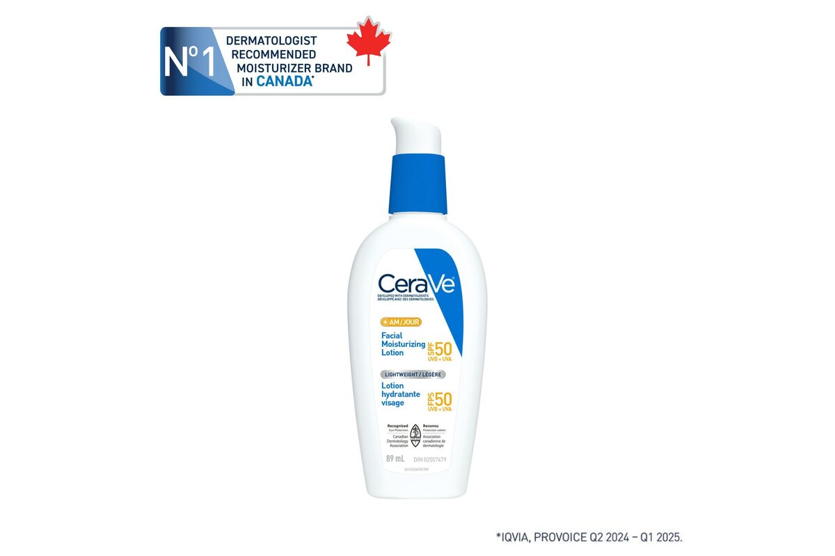 CeraVe AM Facial Moisturizing Lotion SPF 50 - manufacturer product image