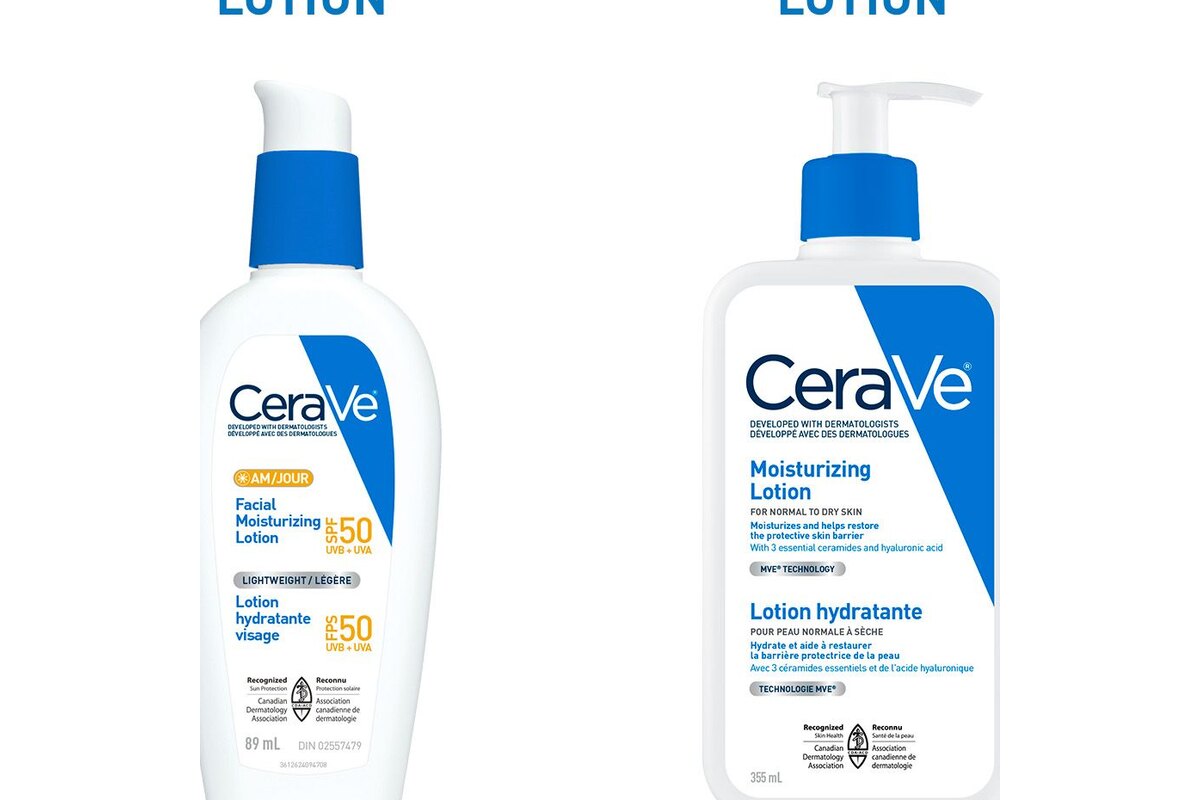 CeraVe AM Facial Moisturizing Lotion SPF 50 - manufacturer product image (Layering Sunscreen With Other Skincare)