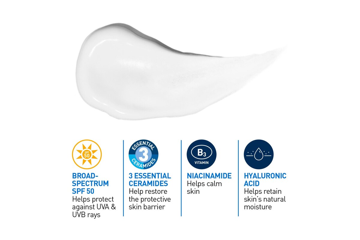 CeraVe AM Facial Moisturizing Lotion SPF 50 - manufacturer product image (Who It May Suit)