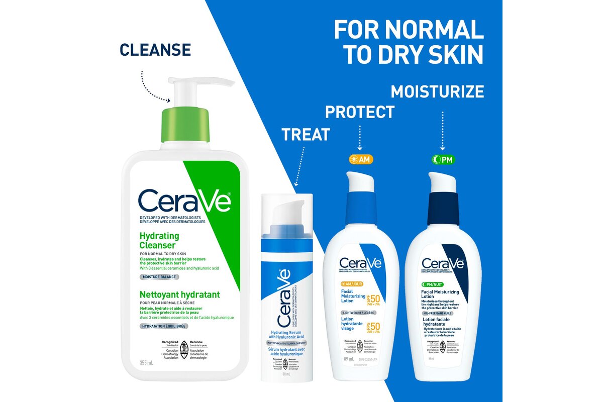 CeraVe AM Facial Moisturizing Lotion SPF 50 - manufacturer product image (Do Not Forget the Often-Missed Spots)