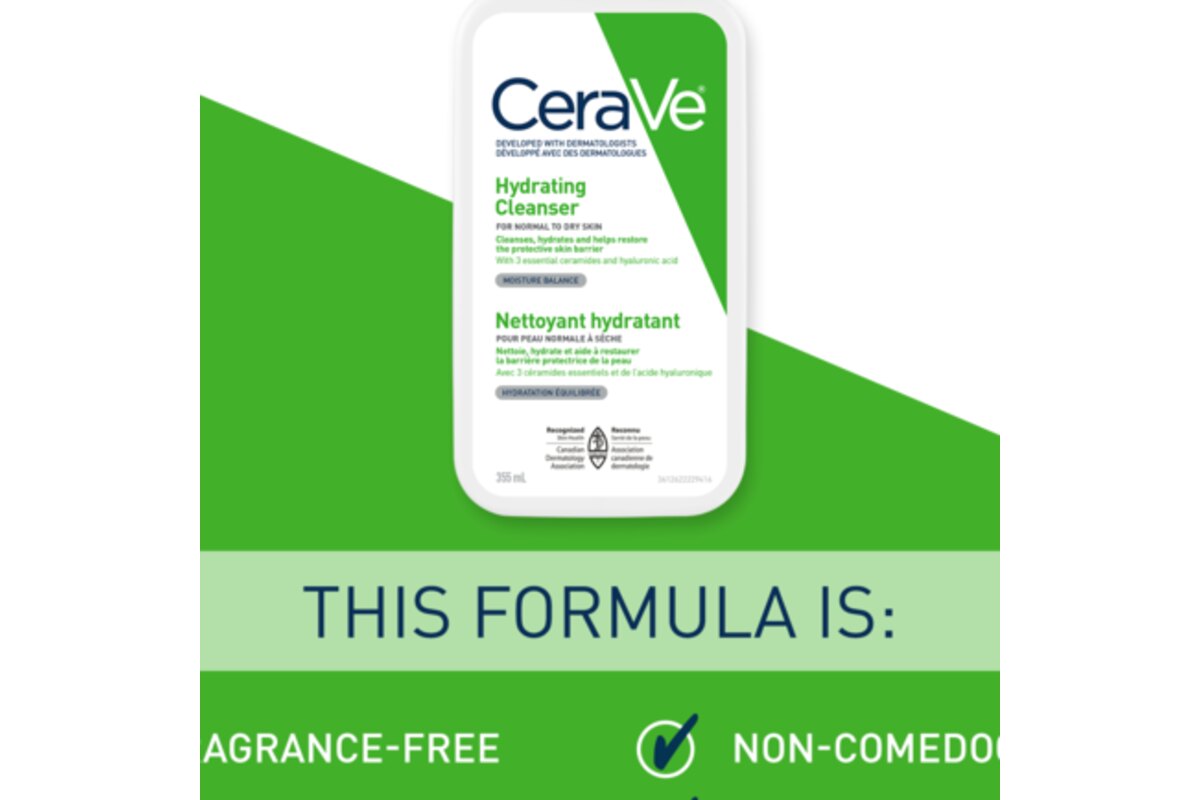 CeraVe Hydrating Facial Cleanser - manufacturer product image (Choosing a Moisturizer)