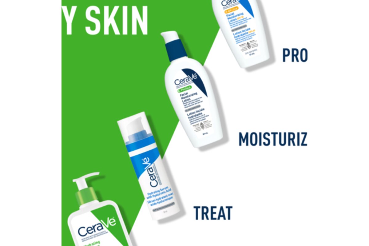 CeraVe Hydrating Facial Cleanser - manufacturer product image (Common Beginner Mistakes)
