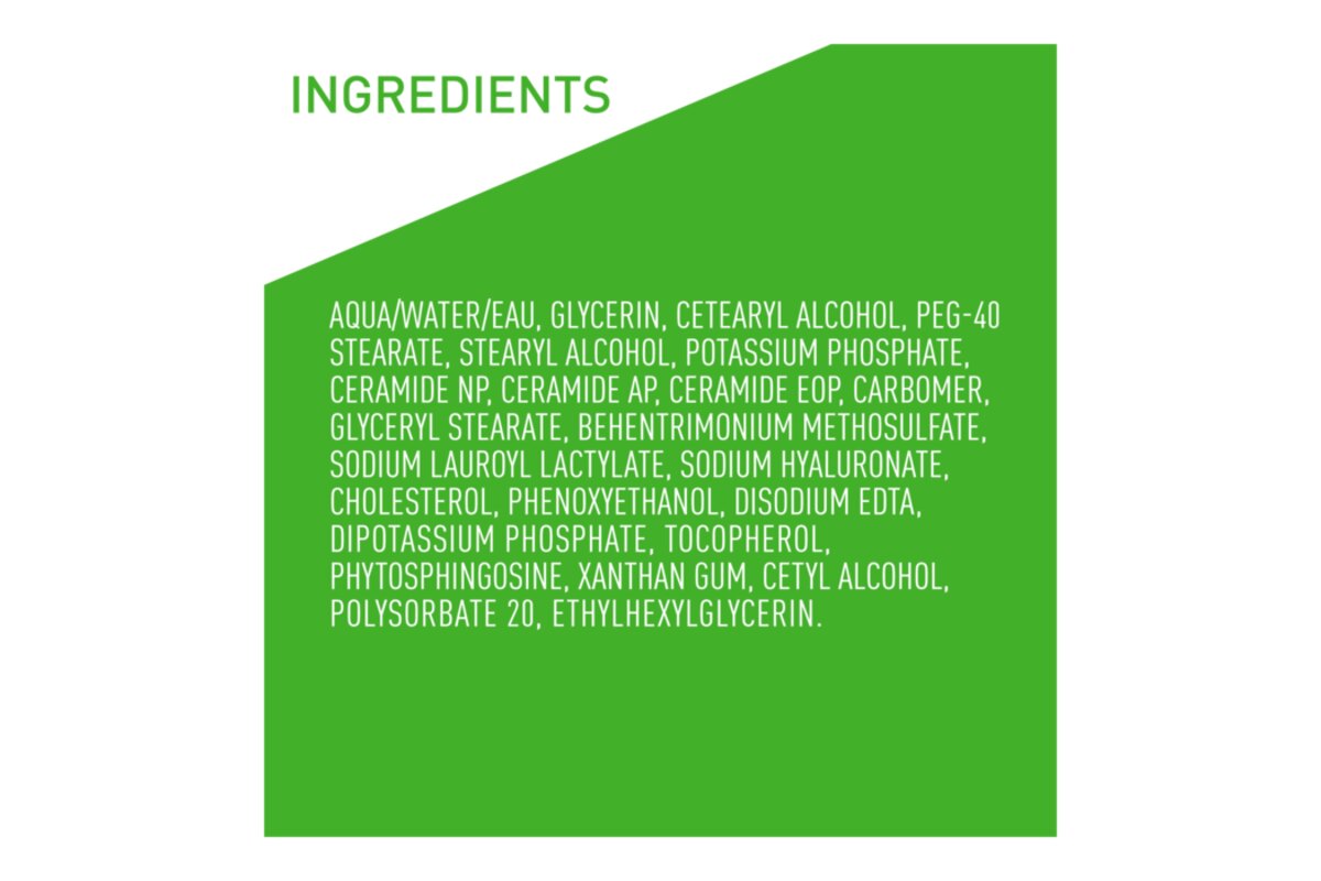 CeraVe Hydrating Facial Cleanser - manufacturer product image (Cleansing Done Right)