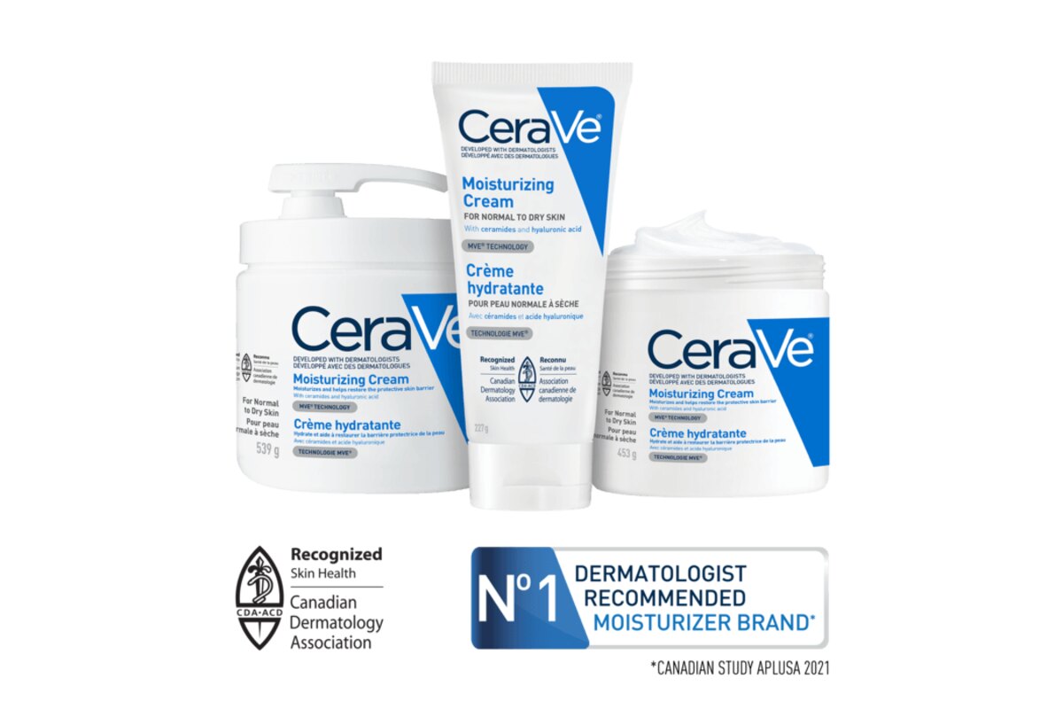 CeraVe Moisturizing Cream - manufacturer product image (Why a Cream and Not a Lotion)
