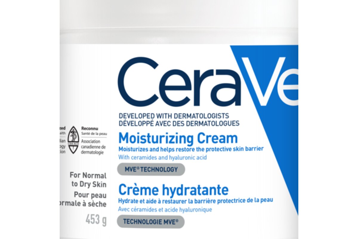 CeraVe Moisturizing Cream - manufacturer product image (Shower and Bath Habits)