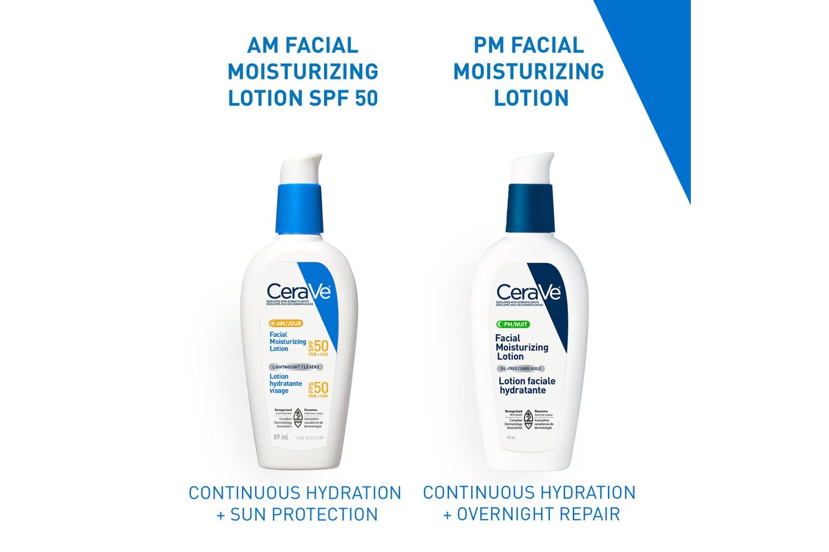 CeraVe PM Facial Moisturizing Lotion - manufacturer product image (How to Read an Ingredient List Without a Chemistry Degree)