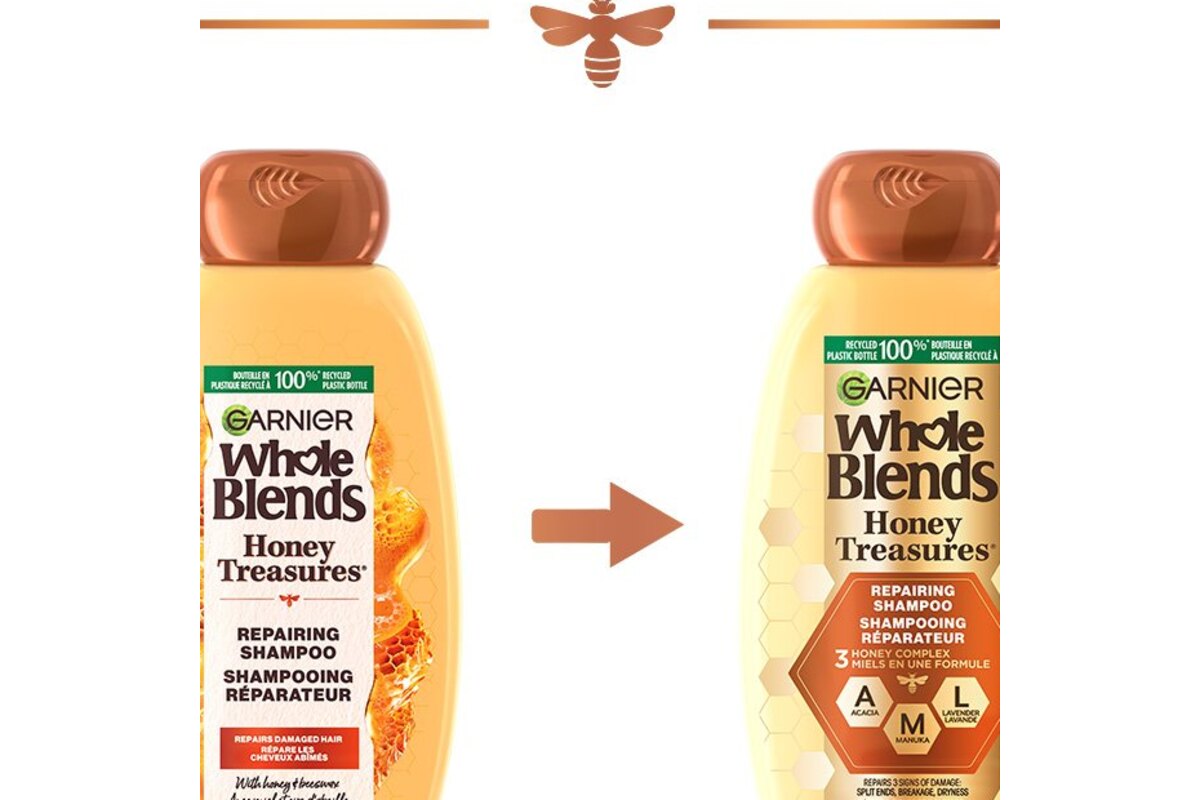 Garnier Whole Blends Honey Treasures Shampoo - manufacturer product image (Adjusting for Seasons and Climate)