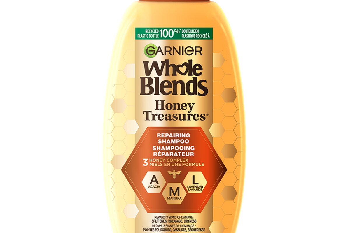 Garnier Whole Blends Honey Treasures Shampoo - manufacturer product image (Choosing Shampoo for Your Needs)