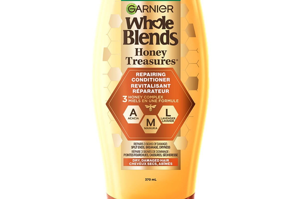 Garnier Whole Blends Honey Treasures Shampoo - manufacturer product image (Know Your Scalp and Hair Type)