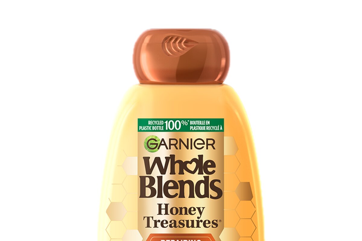 Garnier Whole Blends Honey Treasures Shampoo - manufacturer product image (A Sample Wash Day Routine)